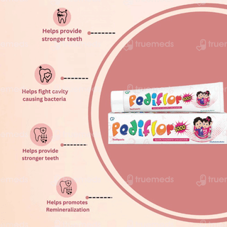 Pediflor 1000 Toothpaste 70gm